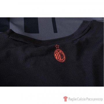 Maglia Pre Partido Del Milan 2022 Nero