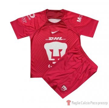 Maglia Pumas Unam Portiere Bambino 22-23 Rosa Maglia Pumas Unam Portiere Bambino 22-23 Rosa