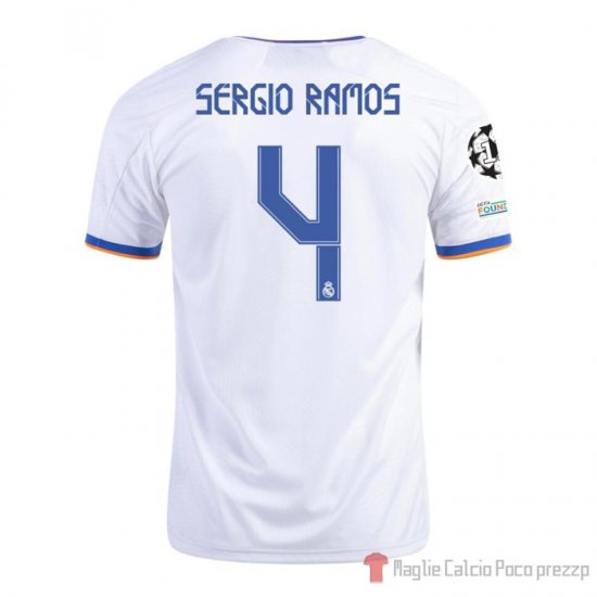 Maglia Real Madrid Giocatore Sergio Ramos Home 21-22 - Clicca l'immagine per chiudere