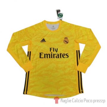 Maglia Real Madrid Portiere Home Manica Lunga 2019/2020 Maglia Real Madrid Portiere Home Manica Lunga 2019/2020