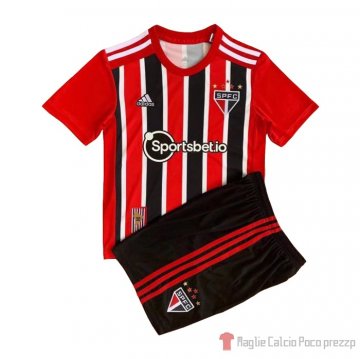 Maglia Sao Paulo Away Bambino 2022 Maglia Sao Paulo Away Bambino 2022