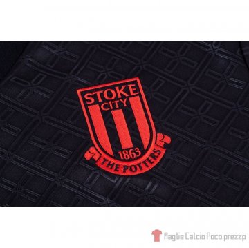 Maglia Stoke City Away 22-23 Negro