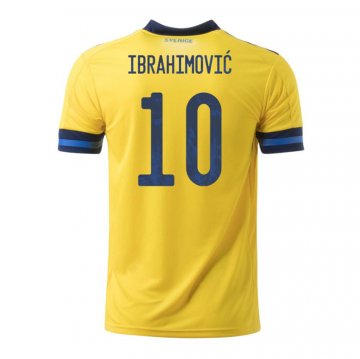 Maglia Svezia Giocatore Ibrahimovic Home 2020 Maglia Svezia Giocatore Ibrahimovic Home 2020