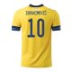 Maglia Svezia Giocatore Ibrahimovic Home 2020