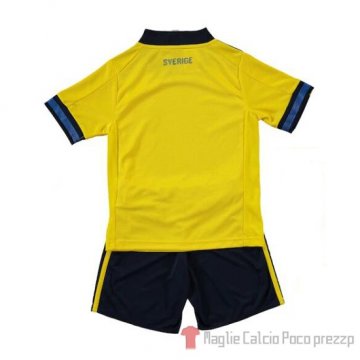 Maglia Svezia Home Bambino 2020