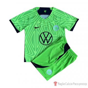 Maglia Wolfsburg Home Bambino 22-23 Maglia Wolfsburg Home Bambino 22-23