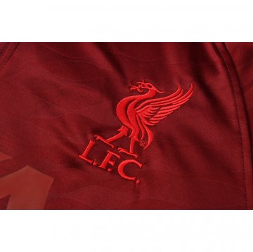 Tuta Da Track Felpa Liverpool 21-22 Rosso