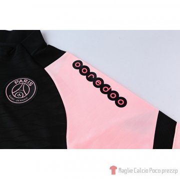 Tuta Da Track Felpa Paris Saint-germain 21-22 Nero E Rosa