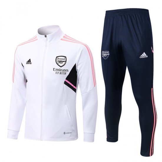 Tuta Da Track Giacca Arsenal 22-23 Bianco - Clicca l'immagine per chiudere