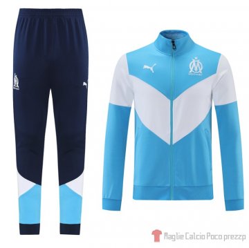 Tuta Da Track Giacca Marsiglia 2021-22 Blu Tuta Da Track Giacca Marsiglia 2021-22 Blu