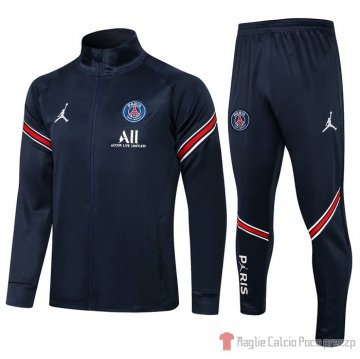 Tuta Da Track Giacca Paris Saint-germain Bambino 2021-22 Blu Tuta Da Track Giacca Paris Saint-germain Bambino 2021-22 Blu