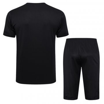 Tuta Da Track Paris Saint-germain Jordan Manica Corta 2023-24 Negro - Pantalon Corto