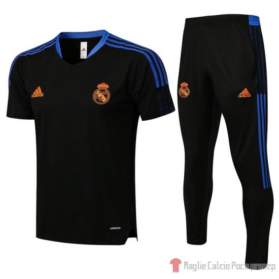 Tuta Da Track Real Madrid Manica Corta 21-22 Nero - Clicca l'immagine per chiudere