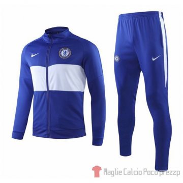 Tuta da Track Chelsea 2019/2020 Blu e Bianco Tuta da Track Chelsea 2019/2020 Blu e Bianco