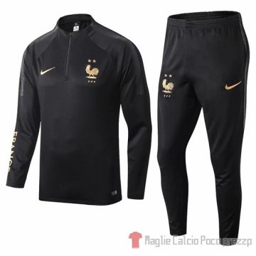 Tuta da Track Francia 2019/2020 Nero Tuta da Track Francia 2019/2020 Nero