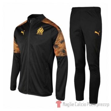 Tuta da Track Marsiglia 2019/2020 Nero Tuta da Track Marsiglia 2019/2020 Nero