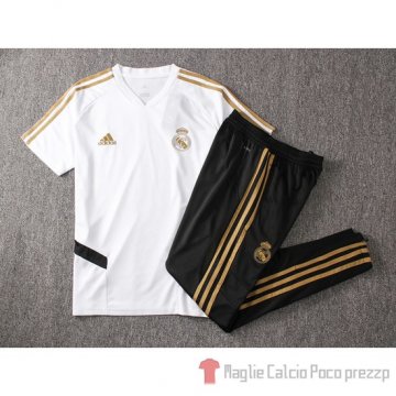 Tuta da Track Real Madrid Manica Corta 2019/2020 Bianco