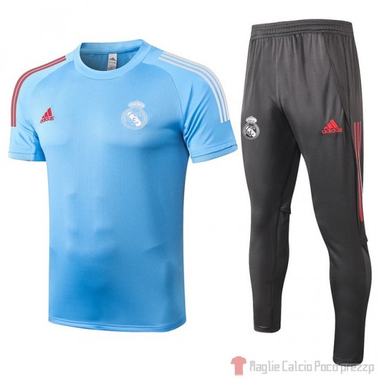 Tuta da Track Real Madrid Manica Corta 2020/2021 Blu - Clicca l'immagine per chiudere