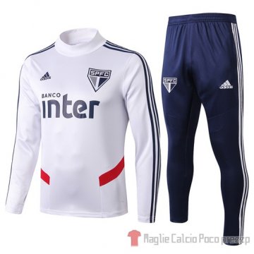 Tuta da Track Sao Paulo 202019/2020 Bianco Tuta da Track Sao Paulo 202019/2020 Bianco