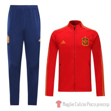 Tuta da Track Spagna 2020 Rosso Tuta da Track Spagna 2020 Rosso