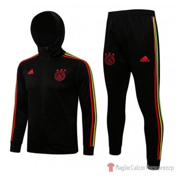 Tuta da Track Ajax 21-22 Nero Tuta da Track Ajax 21-22 Nero