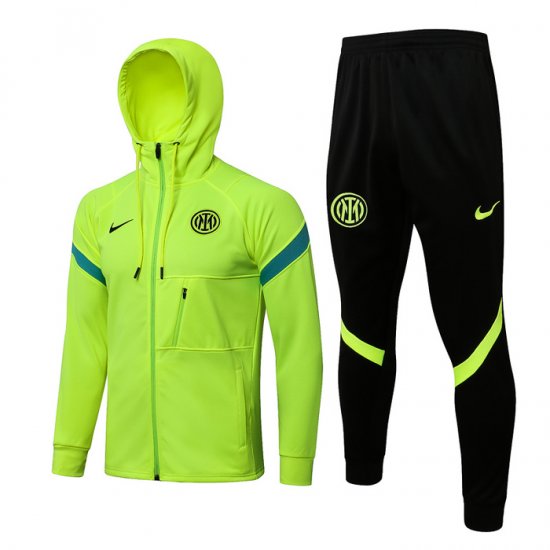 Tuta Giacca Inter 2021-22 Verde - Clicca l'immagine per chiudere