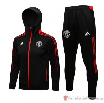 Tuta da Track Manchester United 2021-22 Negro Tuta da Track Manchester United 2021-22 Negro