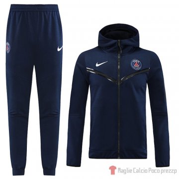 Tuta da Track Felpa Paris Saint-germain 2022-23 Blu Tuta da Track Felpa Paris Saint-germain 2022-23 Blu