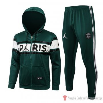 Tuta da track Paris Saint-germain 21-22 Verde Tuta da track Paris Saint-germain 21-22 Verde