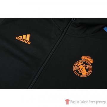 Tuta da Track Real Madrid 2021-22 Negro