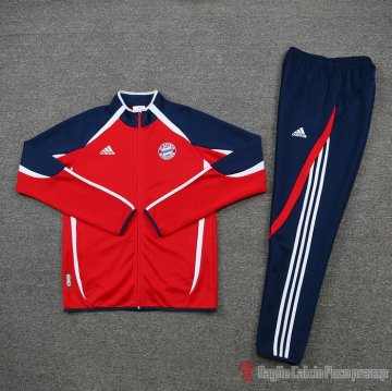 Tuta da Track Giacca Bayern Munich Teamgeist 21-22 Rojo