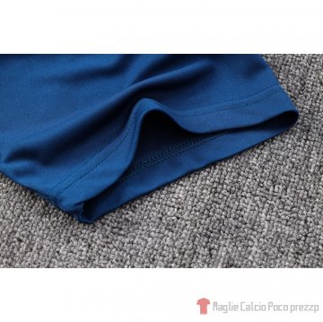 Chandal Del Italia Manica Corta 22-23 Azul - Pantalon Corto