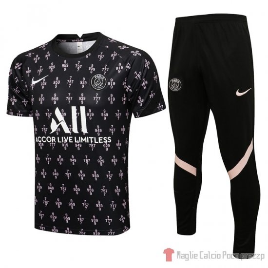 Tutal Paris Saint-germain Manica Corta 2021-2022 Negro - Clicca l'immagine per chiudere