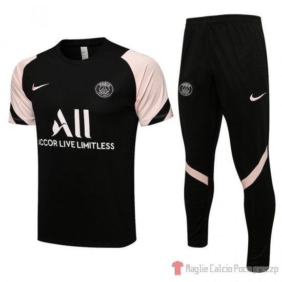 Tutal Paris Saint-germain Manica Corta 21-22 Negro Y Rosa - Clicca l'immagine per chiudere