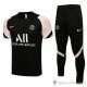 Tutal Paris Saint-germain Manica Corta 21-22 Negro Y Rosa