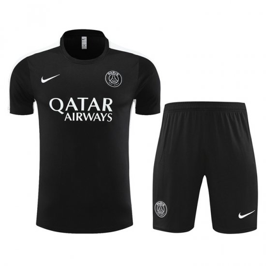 Tuta da Track Paris Saint-germain Manica Corta 23-24 Negro - Pantalon Corto - Clicca l'immagine per chiudere