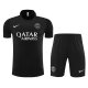 Tuta da Track Paris Saint-germain Manica Corta 23-24 Negro - Pantalon Corto