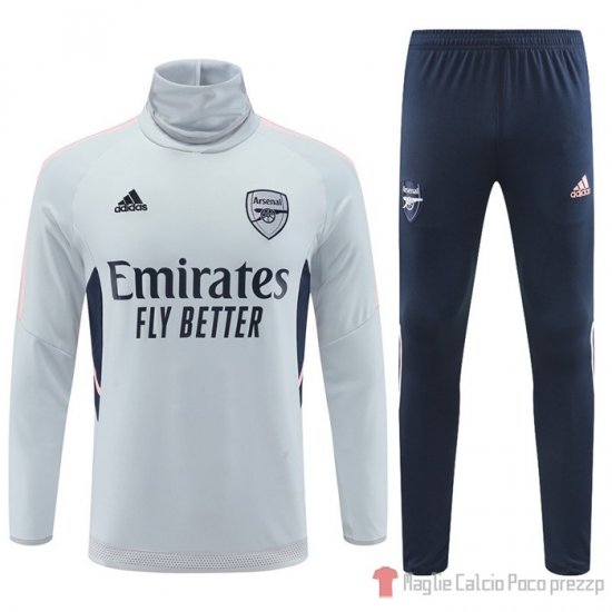 Felpa Della Tuta Arsenal 2022 Gris - Clicca l'immagine per chiudere