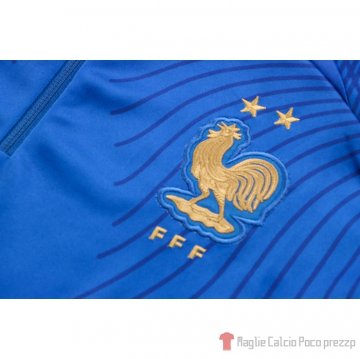 Felpa Della Tuta Francia 2022-2023 Azul