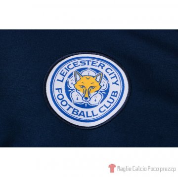 Tuta Da Track Felpa Leicester City 2021-22 Azul