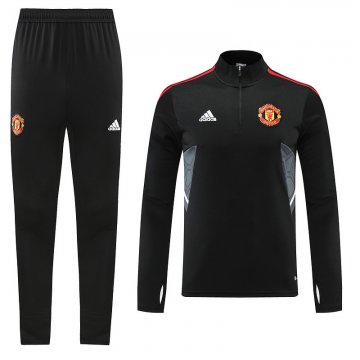Felpa Della Tuta Manchester United 2022-23 Negro Felpa Della Tuta Manchester United 2022-23 Negro