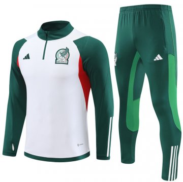 Felpa Della Tuta Messico Bambino 23-24 Blanco Felpa Della Tuta Messico Bambino 23-24 Blanco