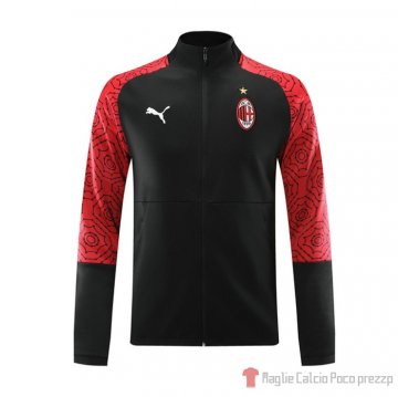 Giacca Milan 2020-21 Negro Y Rojo