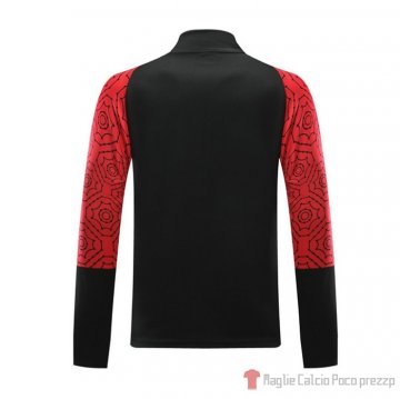 Giacca Milan 2020-21 Negro Y Rojo