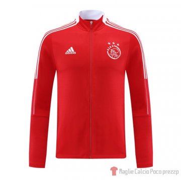 Giacca Ajax 21-22 Rosso Giacca Ajax 21-22 Rosso