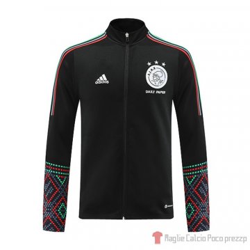 Giacca Ajax 22-23 Negro Giacca Ajax 22-23 Negro