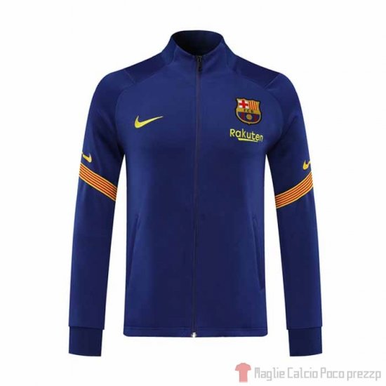 Giacca Barcellona 2020/2021 Blu - Clicca l'immagine per chiudere