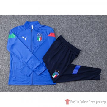 Giacca Della Tuta Italia 2022-2023 Azul