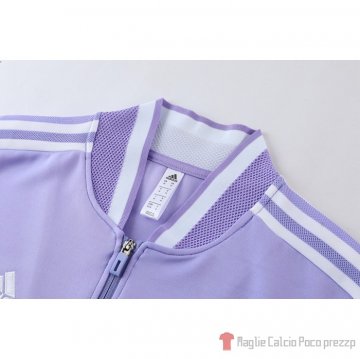 Giacca Della Tuta Real Madrid 2022-23 Purpura