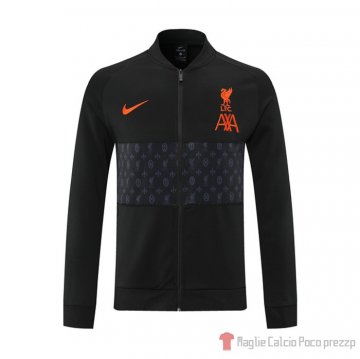 Giacca Liverpool 21-22 Nero E Grigio Giacca Liverpool 21-22 Nero E Grigio